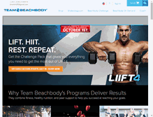 Tablet Screenshot of fitnessbyjessica.com